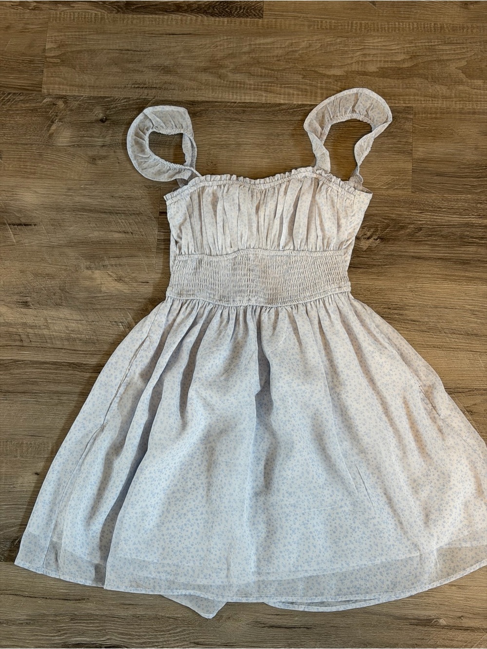 Hollister Romper Blue Floral